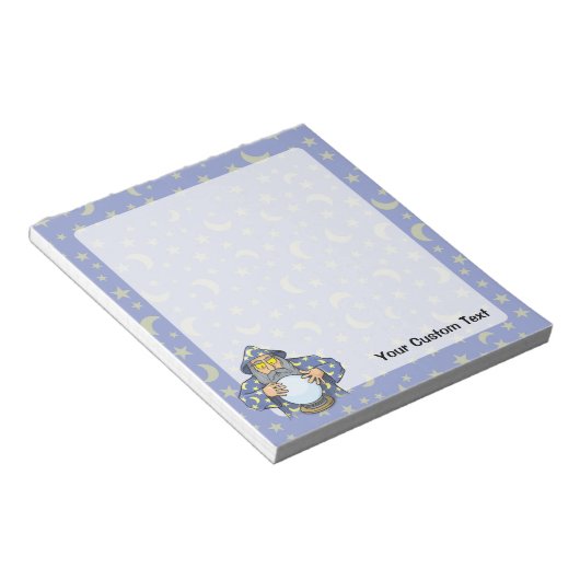 Tovenaar met Ball Notitieblok (Schuin)