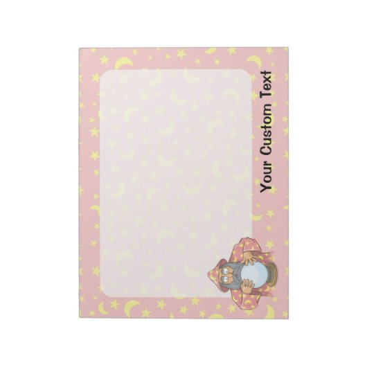 Tovenaar met Ball Notitieblok (Linkerzijde)