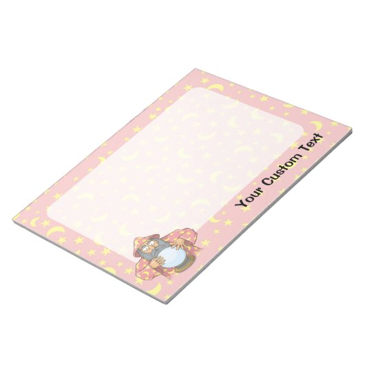 Tovenaar met Ball Notitieblok (Schuin)