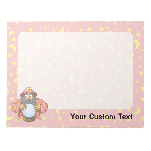 Tovenaar met Ball Notitieblok (Voorkant)