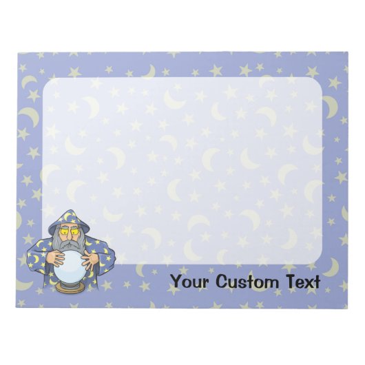 Tovenaar met Ball Notitieblok (Voorkant)