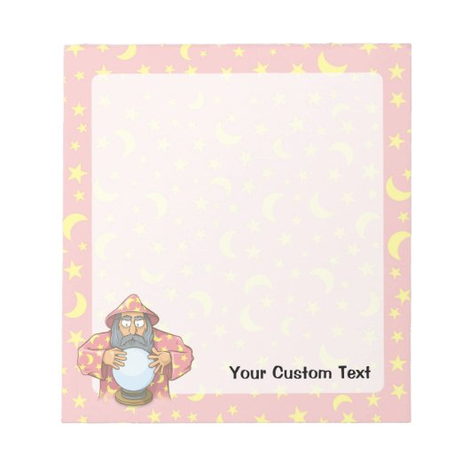 Tovenaar met Ball Notitieblok (Voorkant)