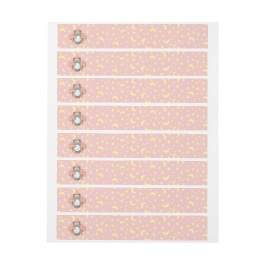 Tovenaar met Ball Omwikkelbaar Adreslabel (Vel)