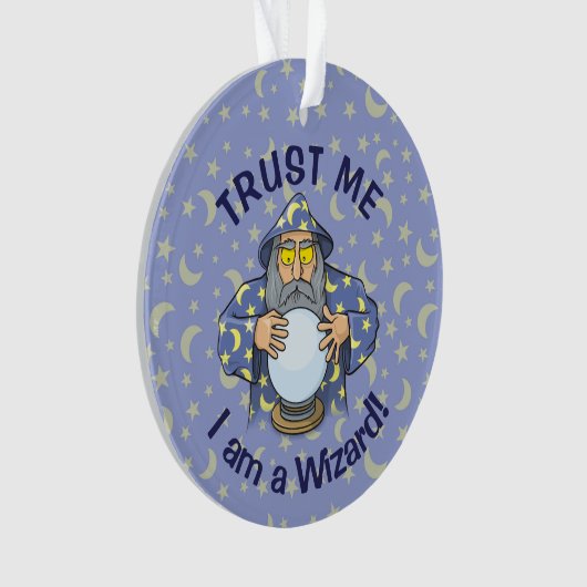 Tovenaar met Ball Ornament (voorkant)