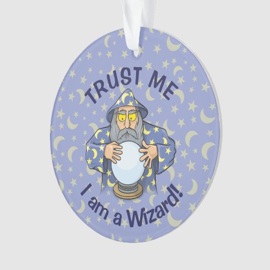 Tovenaar met Ball Ornament (voorkant)