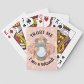 Tovenaar met Ball Pokerkaarten (Achterkant)