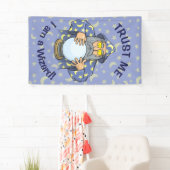 Tovenaar met Ball Spandoek (Insitu)