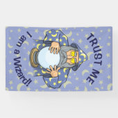 Tovenaar met Ball Spandoek (Horizontaal)