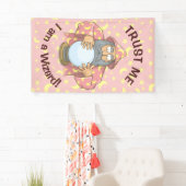 Tovenaar met Ball Spandoek (Insitu)