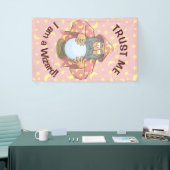 Tovenaar met Ball Spandoek (Beurs)