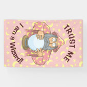 Tovenaar met Ball Spandoek (Horizontaal)