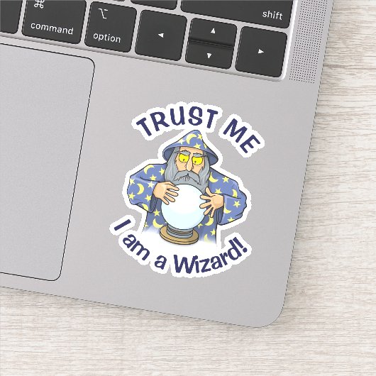 Tovenaar met Ball Sticker (Detail)