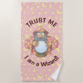 Tovenaar met Ball Strandlaken (Voorkant)