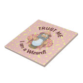 Tovenaar met Ball Tegeltje (Zijkant)