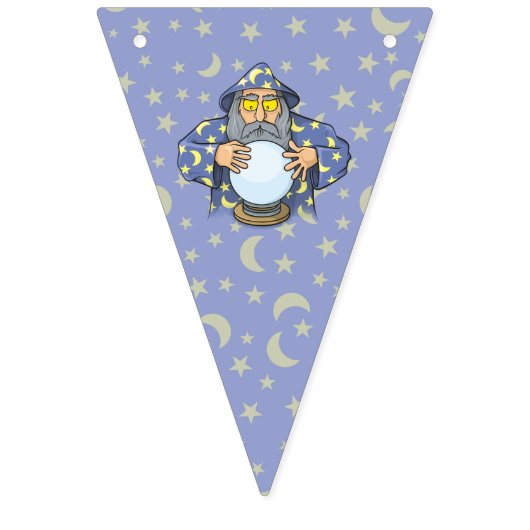 Tovenaar met Ball Vlaggetjes (Tweede vlag)