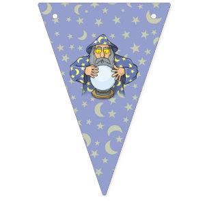 Tovenaar met Ball Vlaggetjes