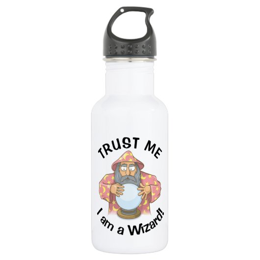 Tovenaar met Ball Waterfles (Voorkant)