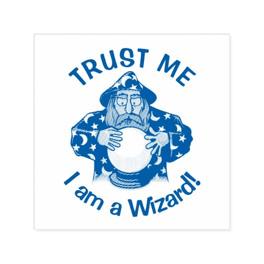 Tovenaar met Ball Zelfinktende Stempel (Design)