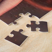 Tovenaar met Kleine Draak Legpuzzel (Zijkant)