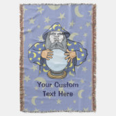 Tovenaar met uw gezicht deken (Voorkant Verticaal)