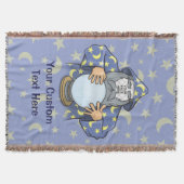 Tovenaar met uw gezicht deken (Voorkant)