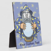 Tovenaar met uw gezicht fotoplaat (Zijkant)