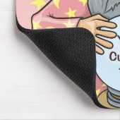 Tovenaar met uw gezicht muismat (Hoek)