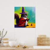 tovenaar poster (Keuken)