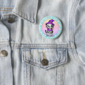 Tovenaar Puppydog knop Ronde Button 5,7 Cm (In situ)