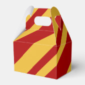 Tovenaar Rode en Gouden Lijst Bedankdoosjes (Achterkant)