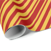 Tovenaar Rood en Goud Cadeaupapier (Rol Hoek)