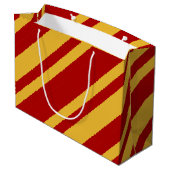 Tovenaar Rood en Goud Groot Cadeauzakje (Achterkant Gekanteld)
