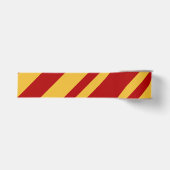 Tovenaar Rood en Goud Grosgrain Lint (Voorkant)