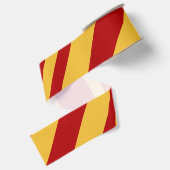 Tovenaar Rood en Goud Grosgrain Lint (Achterkant)