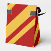 Tovenaar Rood en Goud Tent Bedankdoosjes (Achterkant)