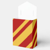 Tovenaar Rood en Goud Tent Bedankdoosjes (Geopend)