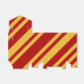 Tovenaar Rood en Goud Tent Bedankdoosjes (Uitgevouwen)