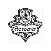 Tovenaar rubberstempel (Afrduk)
