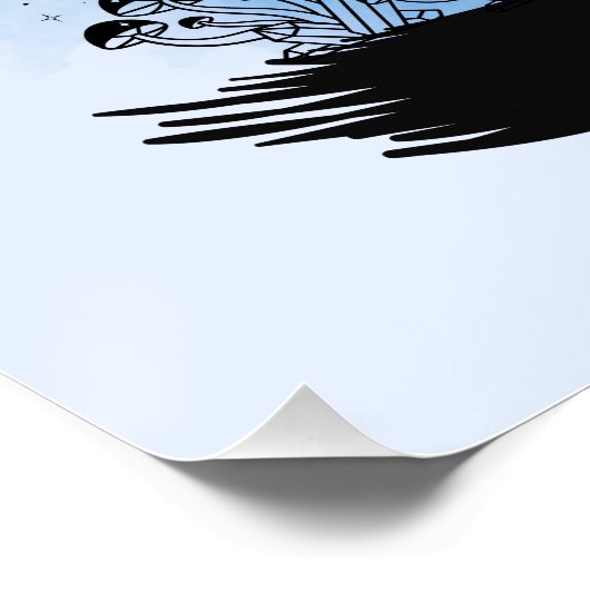 Tovenaar: Sassy Sorcery Design Perfect Poster (Hoek)