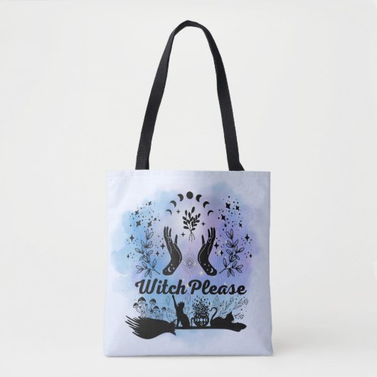 Tovenaar: Sassy Sorcery Design Tote Bag (Voorkant)
