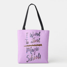 Tovenaar School Magical Fun Spellcast Gezegde Tote Bag