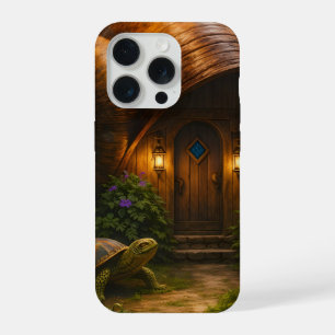 Tovenaar slakkenhuis cottage betoverd bos, slank iPhone 15 pro case