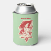 Tovenaar speelt gitaar blikjeskoeler (Blikje Achterkant)