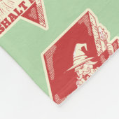 Tovenaar speelt gitaar fleece deken (Hoek)