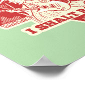 Tovenaar speelt gitaar poster (Hoek)