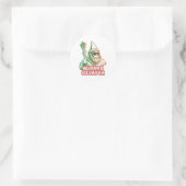 Tovenaar Squatch Grappige Bigfoot Sticker (Tas)