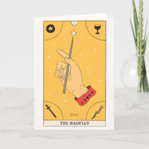 Tovenaar tarotkaart Grote Arcana oneindigheidsverm Feestdagen Kaart