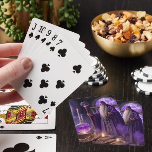 Tovenaar van de Eeuwige Tijden Pokerkaarten