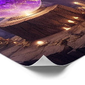 Tovenaar van de Eeuwige Tijden Poster (Hoek)