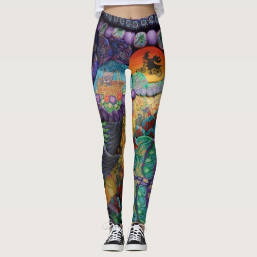 Tovenaar van de Leggings van Oz Millefiori (Voorkant)